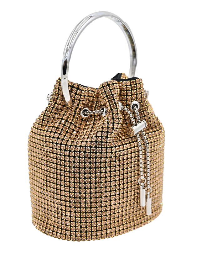 kidsatelier-mimitutu-Gold-Rhinestone-Chain-Buckle-Purse