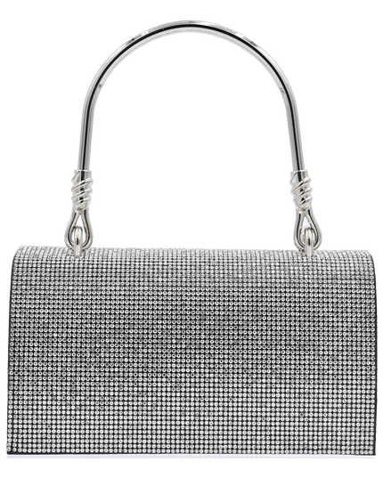 kidsatelier-mimitutu-Silver-Rhinestone-Black-Base-Foldover-Handbag