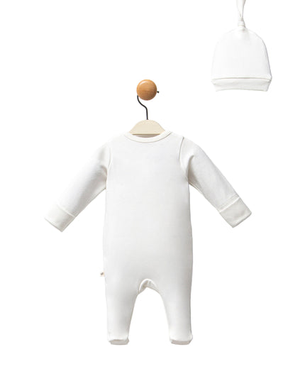 Kids Atelier-Moi Moi-Ivory Flower Garland Outfit Set
