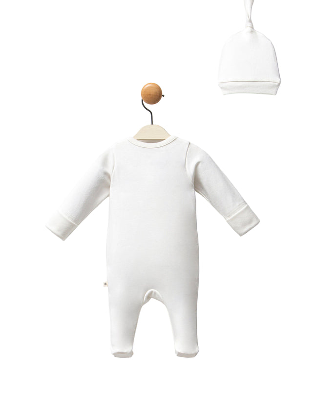 Kids Atelier-Moi Moi-Ivory Flower Garland Outfit Set