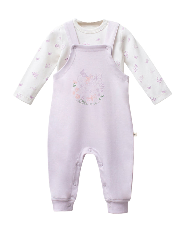 Kids Atelier-Moi Moi-Liliac Growing Butterfly One-Piece Set
