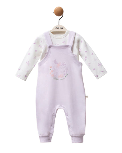 Kids Atelier-Moi Moi-Liliac Growing Butterfly One-Piece Set