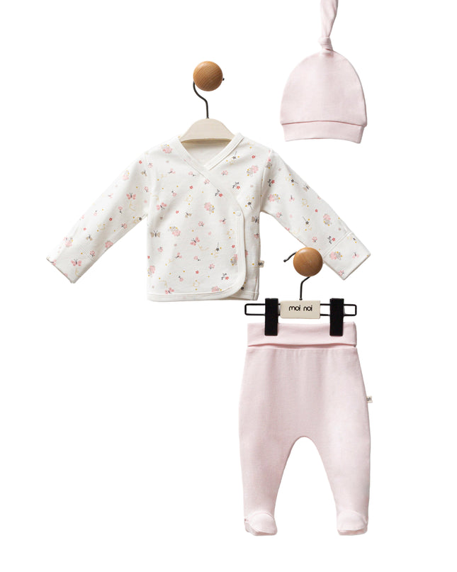 Kids Atelier-Moi Moi-Pink Flower Fairy Outfit Set