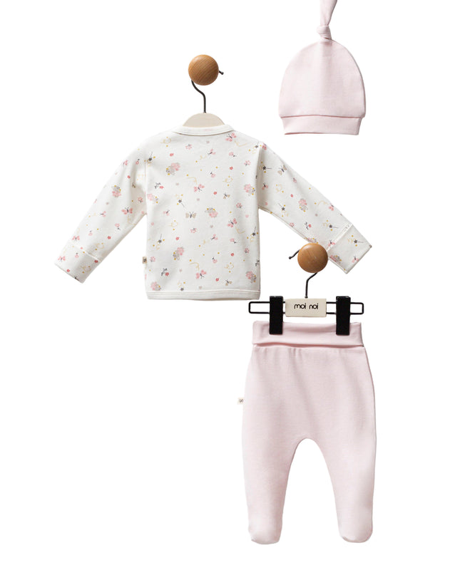 Kids Atelier-Moi Moi-Pink Flower Fairy Outfit Set