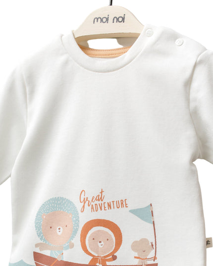 Kids Atelier-Moi Moi-Beige Great Adventure Bear Set