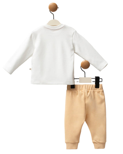 Kids Atelier-Moi Moi-Beige Great Adventure Bear Set