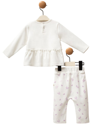 Kids Atelier-Moi Moi-Pink Butterfly Outfit Set