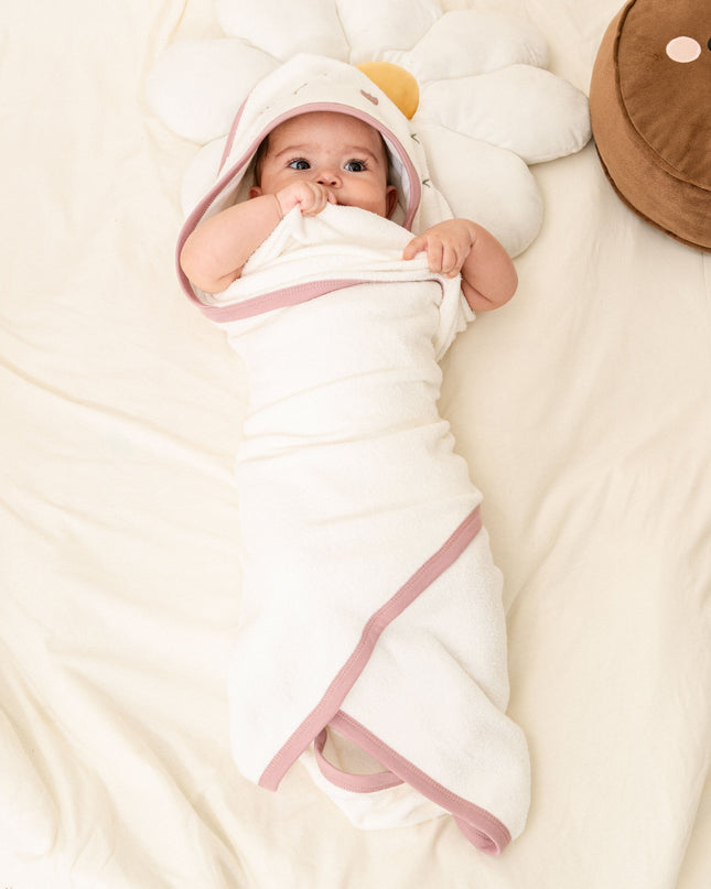 Kids Atelier-Moi Moi-Mauve Flower Babysoft Blanket