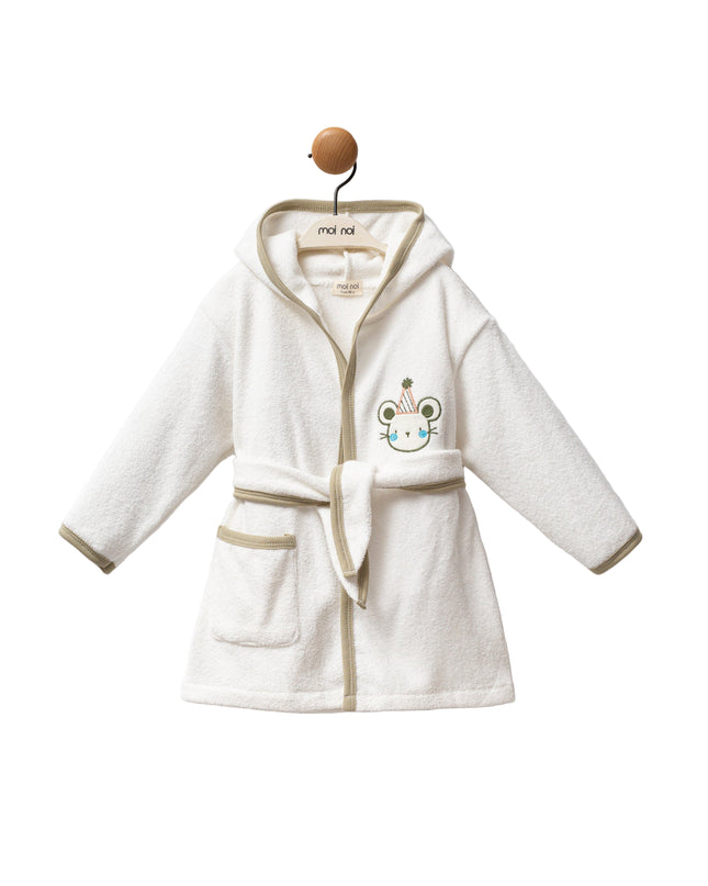 Kids Atelier-Moi Moi-Ivory Mouse Party Robe