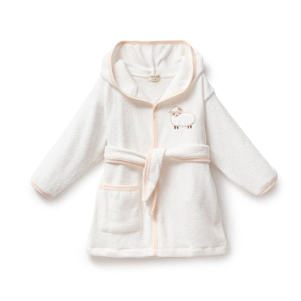 Kids Atelier-Moi Moi-Light Pink Sheep Robe