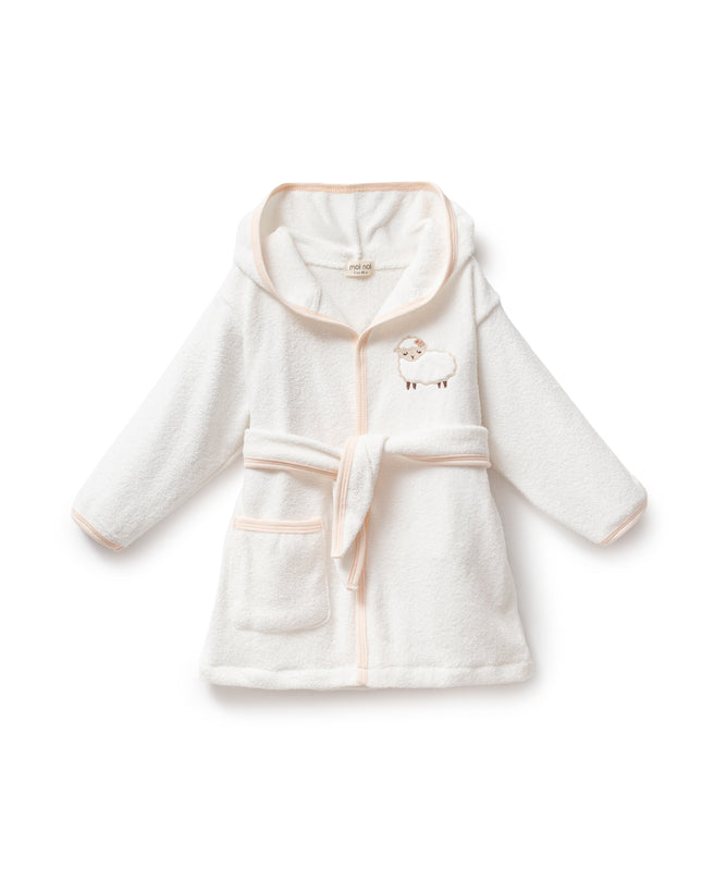 Kids Atelier-Moi Moi-Light Pink Sheep Robe