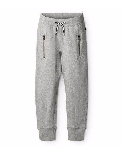 kids atelier molo Grey Melange Ashton Soft Pants