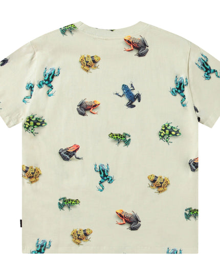 Kids Atelier-Molo-Roxo Vibrant Frogs T-Shirt