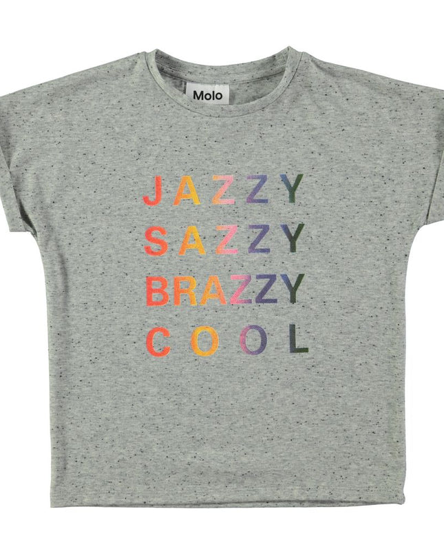 Kids Atelier-Molo-Grey Melange T-Shirts