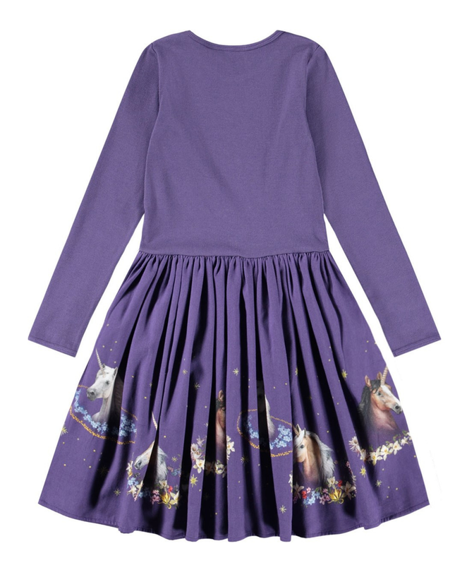 Kids Atelier-Molo-Casie Warm Unicorn Dress