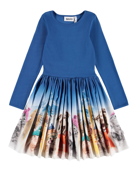Kids Atelier-Molo-Casie Warm Ski Trip Dress