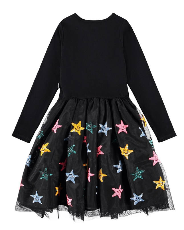 Kids Atelier-Molo-Cyrus  Black Dress