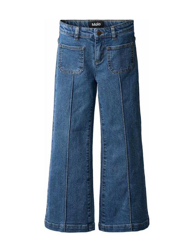 Kids Atelier-Molo-Adina Washed Vintage Jeans