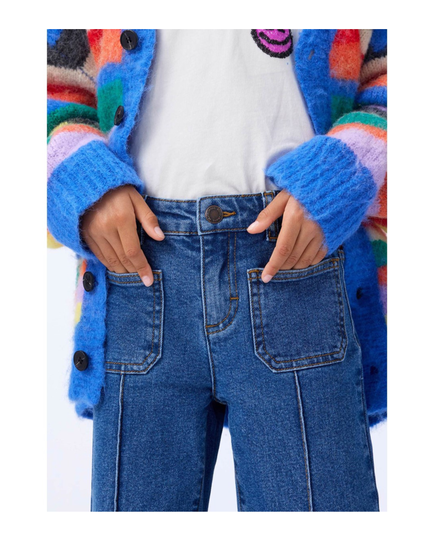 Kids Atelier-Molo-Adina Washed Vintage Jeans