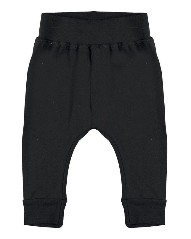 Kids Atelier-Molo-Black Organic Baby Trousers