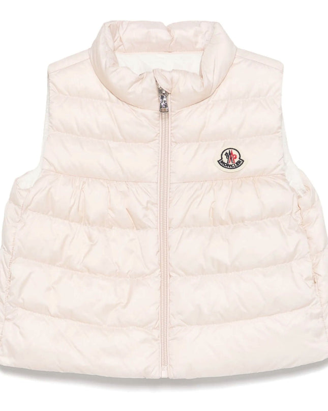 Kids Atelier-Moncler-Light Pink Hiva Down Vest