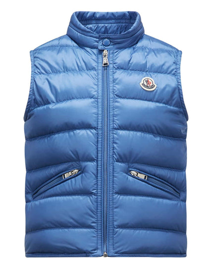 Kids Atelier-Moncler-Medium Blue Gui Vest