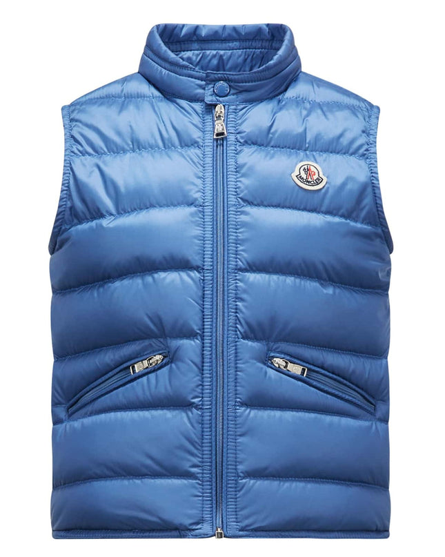 Kids Atelier-Moncler-Medium Blue Gui Vest