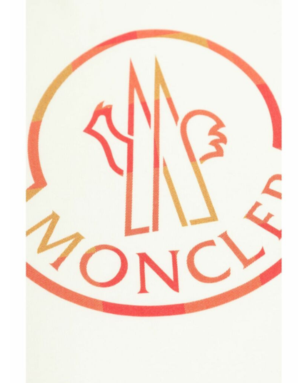 Kids Atelier-Moncler-Ivory Short Sleeve T-Shirt