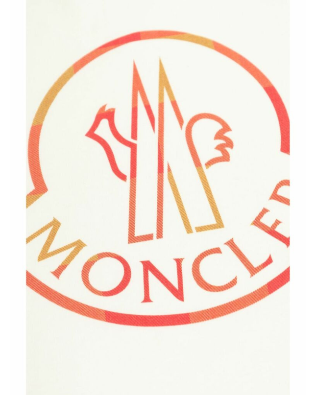 Kids Atelier-Moncler-Ivory Short Sleeve T-Shirt