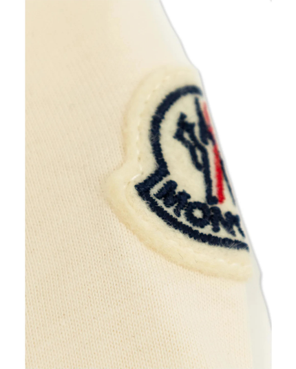 Kids Atelier-Moncler-Cream Short Sleeve T-Shirt