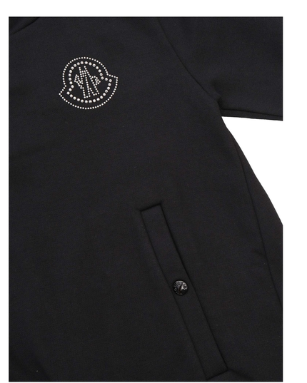 Kids Atelier-Moncler-Black Jacket Dress