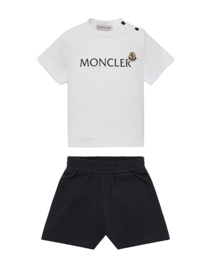 Kids Atelier-Moncler-Logo Cotton Set
