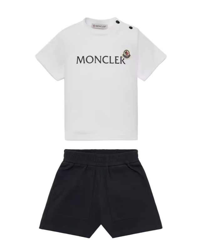 Kids Atelier-Moncler-Logo Cotton Set