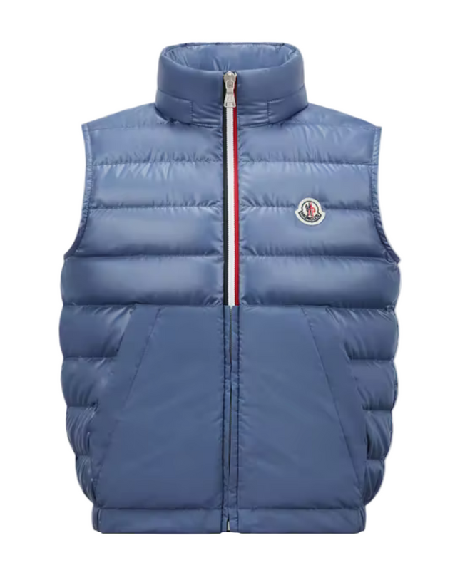 Kids Atelier-Moncler-Apatou Hooded Down Gilet