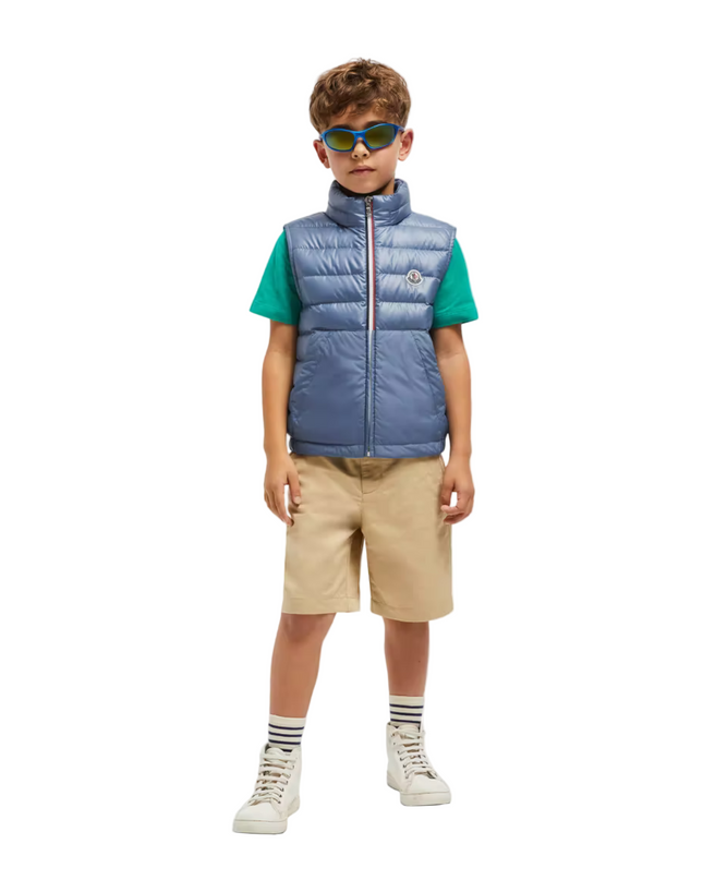 Kids Atelier-Moncler-Apatou Hooded Down Gilet
