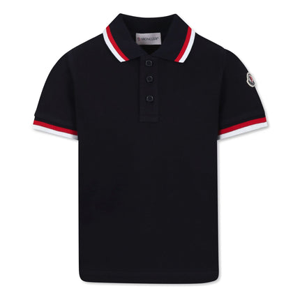 Kids Atelier-Moncler-Short Sleeve Polo Shirt