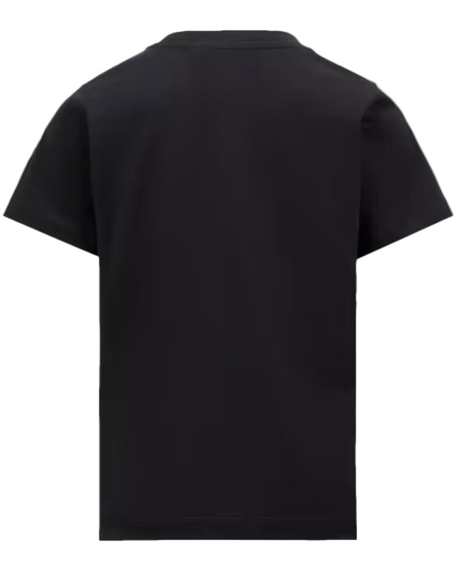 Kids Atelier-Moncler-Optical Logo Cotton T-Shirt