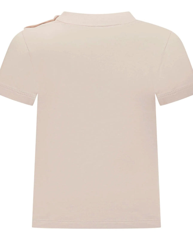 Kids Atelier-Moncler-Embroidered Logo Cotton T-Shirt