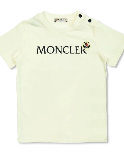 Kids Atelier-Moncler-Logo Jersey T-Shirt