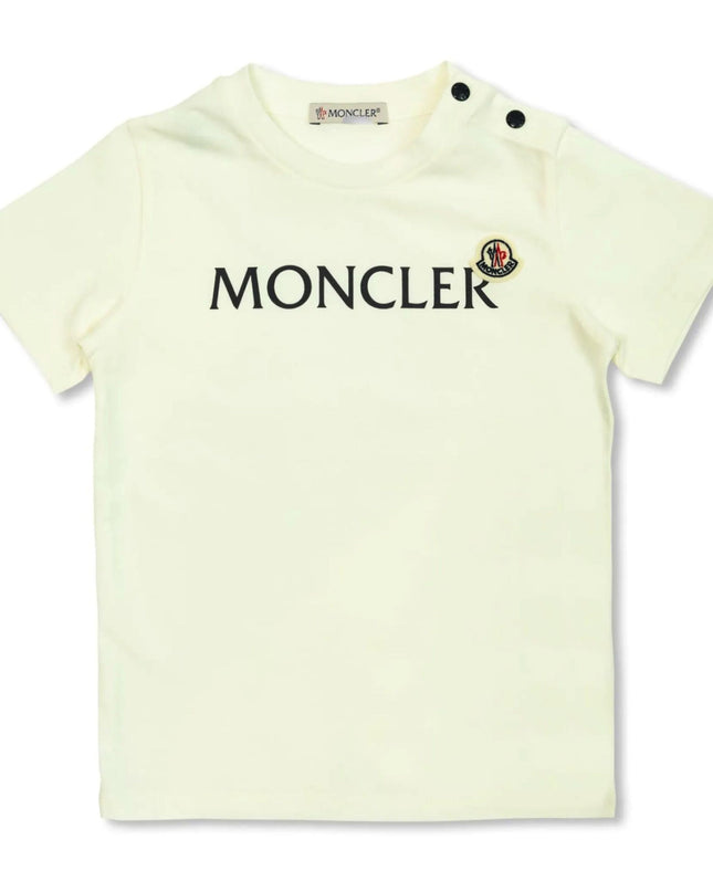 Kids Atelier-Moncler-Logo Jersey T-Shirt