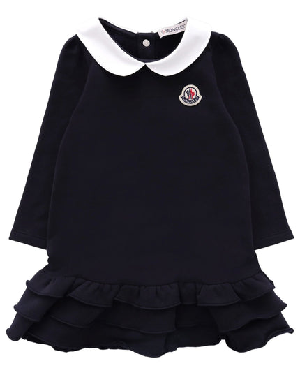 Kids Atelier Moncler Ruffled Cotton Dress