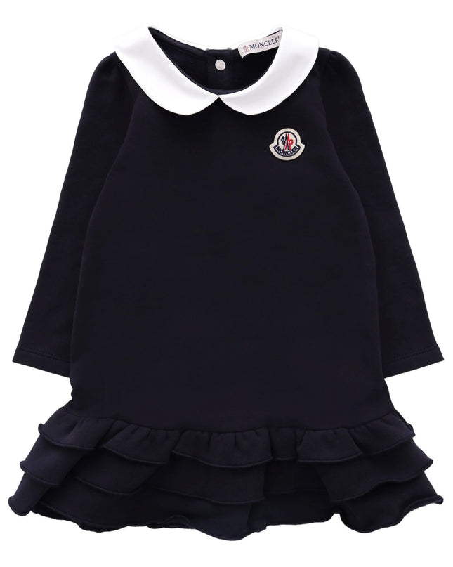 Kids Atelier Moncler Ruffled Cotton Dress