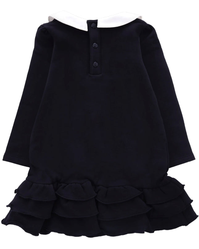 Kids Atelier Moncler Ruffled Cotton Dress
