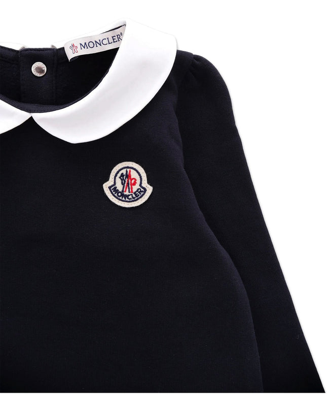 Kids Atelier Moncler Ruffled Cotton Dress