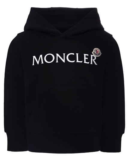 kidsatelier-moncler-Black-Logo-Cotton-Hoodie
