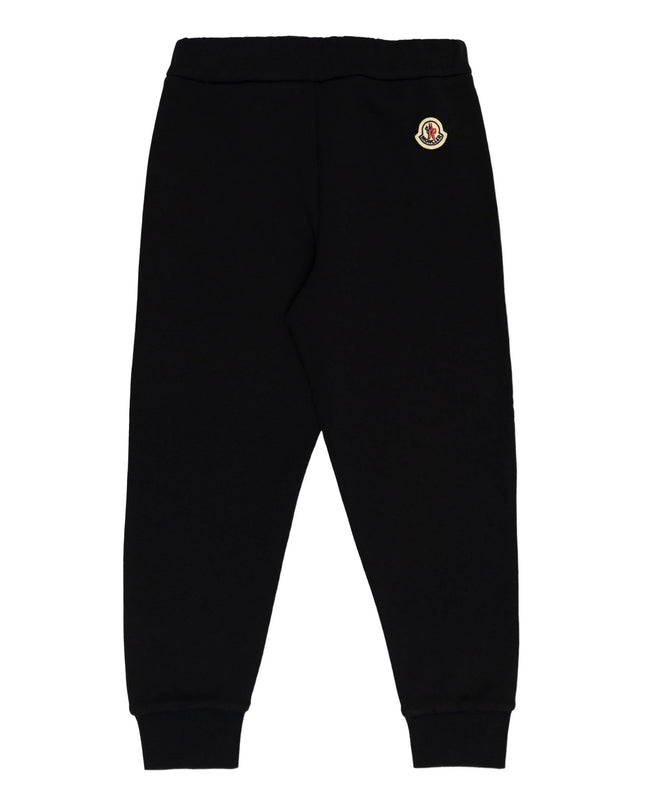 Kids Atelier-Moncler-Logo Cotton Joggers