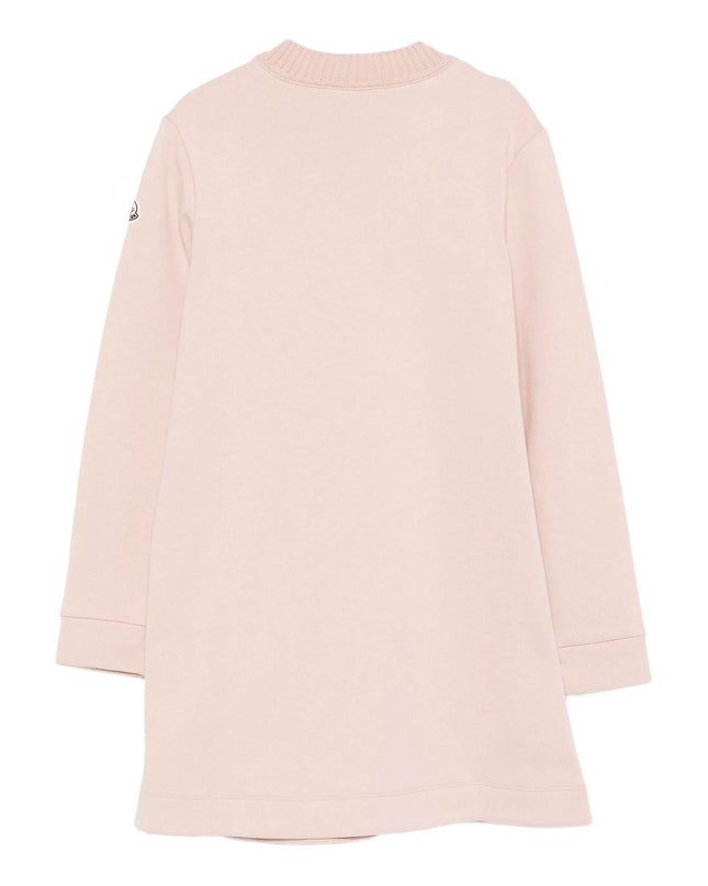 Kids Atelier-Moncler-Cotton Sweatshirt Dress
