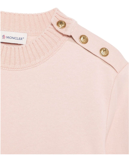 Kids Atelier-Moncler-Cotton Sweatshirt Dress