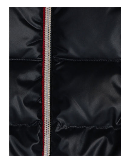 Kids Atelier-Moncler-Padded Wool Zip-Up Cardigan