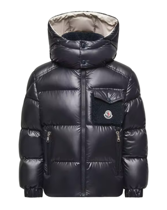 Kids Atelier-Moncler-Yule Hooded Down Jacket